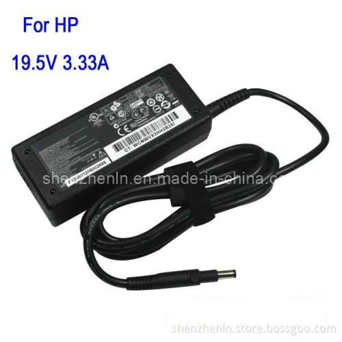 High Quality for HP 19.5V 3.33A 65W AC Charger Adapter